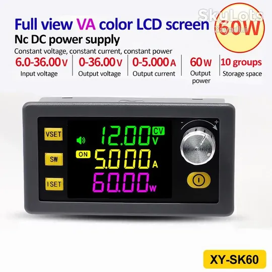 Купити Лабораторний блок живлення DC-DC 6-36V 60w