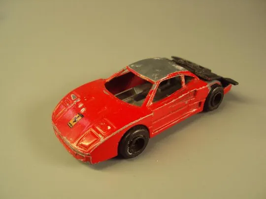 машинка majorette ferrari f 40 красный размер 7,3 х 2,5 см №10819 Ціна