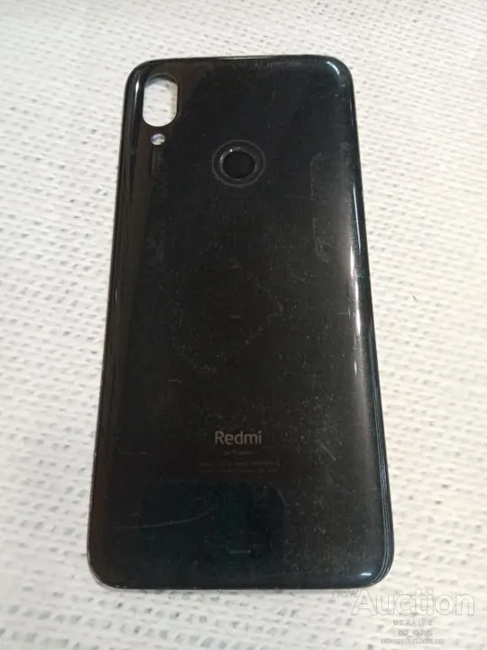 Xiaomi Redmi 7 Eclipse Black M1810F6LG задняя крышка с датчиком отпечатка пальцев Ціна