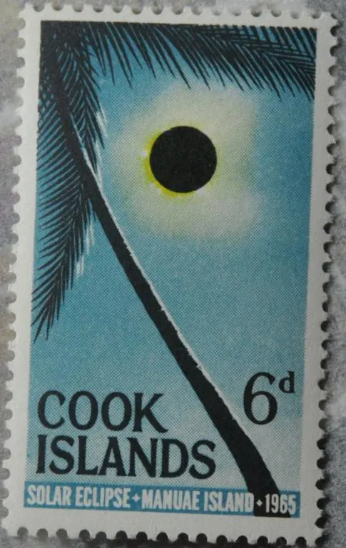Острова Кука Солнечное затмение 1965 Ціна