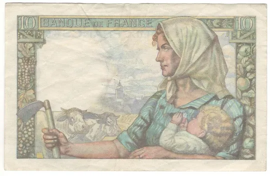 Купити 10 франків 1942 року Франція