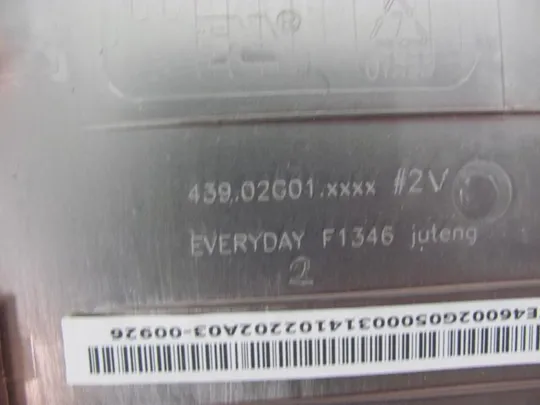 №203-12 Кришка дно піддон корпуса 439.02G01.XXXX для Aspire VN7-791 MS2395 оригінал Продаж
