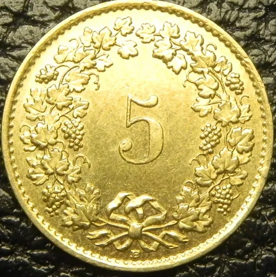 Купити 5 рапенів 1999 B Швейцарія