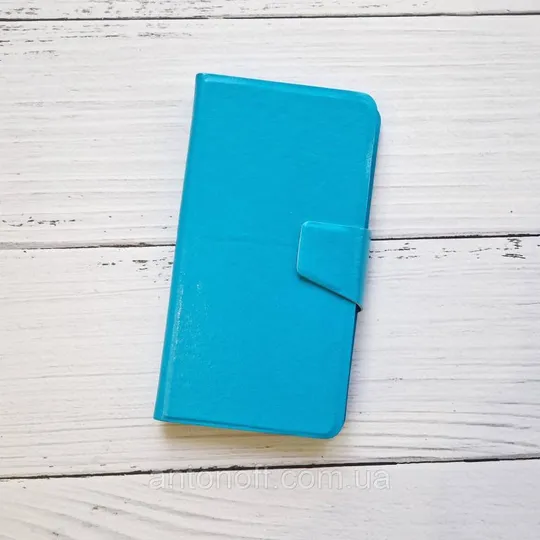 Універсальний чохол-книжка для телефону / смартфона (15х8 см) Синій Ціна