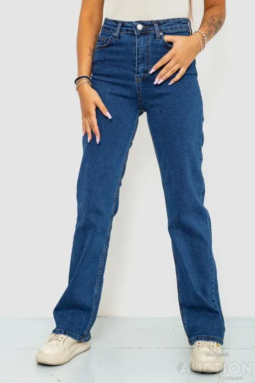 Джинсы женские, цвет синий, 244R410-2023 Ціна
