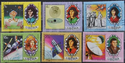 фото, Либерия Космос Астрономия Коперник 1973