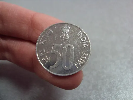 Купити монета индия 50 пайса 1990 №9411