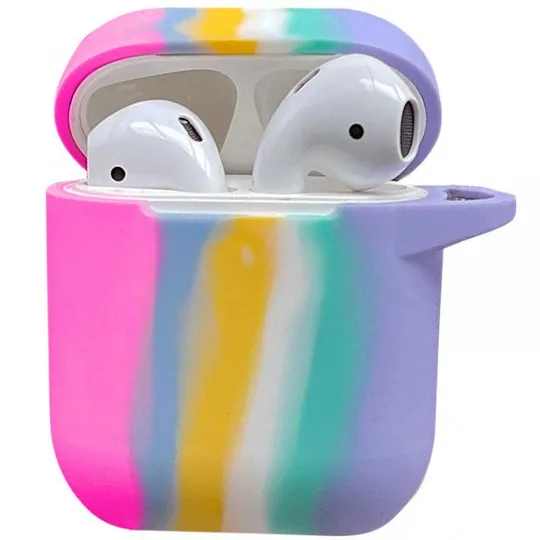 Силиконовый футляр Colorfull для наушников AirPods 1/2 Ціна