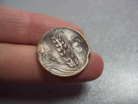 монета италия 5 чентезимо 1927 №7837 Продаж