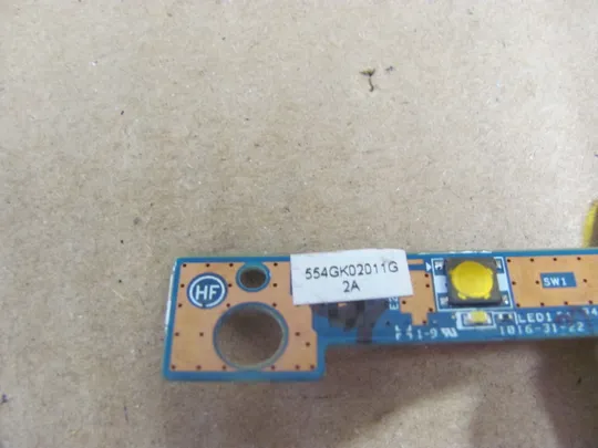 номер0320-31 плата кнопка вкл Плата кнопки включеня Кнопкова плата Кнопковий модуль Плата управління кнопками,  Плата кнопки живлення Laptop Power button board  50.4GK06.001 554GK02011G  для HP ProBook 4525s 4520, 4520S, 4525 оригінал Продаж