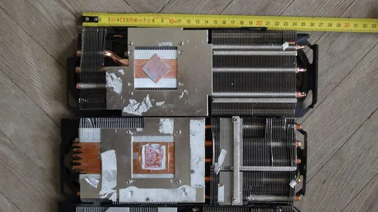 Система охлаждения Gigabyte WindForce на 3x кулера для видеокарт GeForce GTX на выбор Вживане Продаж