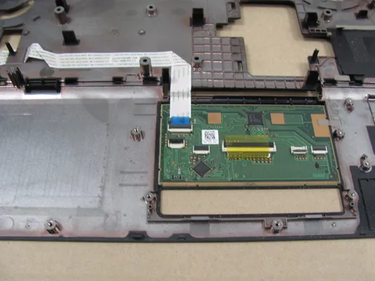 номер0901-1  Кришка панель палмрест тачпад A166PV AP1TS000300 для Dell Precision 7510 7520 P53F оригінал На торгах