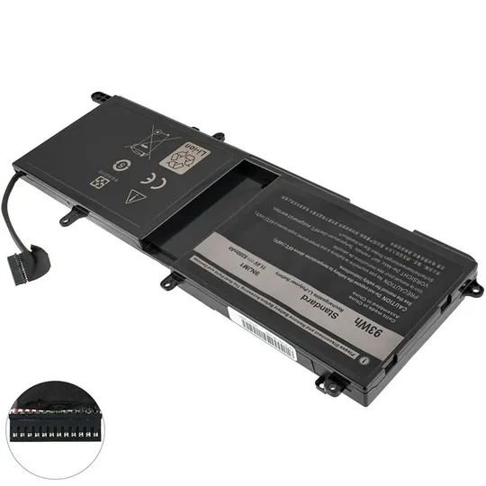 Купити Батарея для ноутбука DELL 9NJM1 (Alienware 15 R3, 17 R4) 11.4V 8200mAh 93Wh Black
