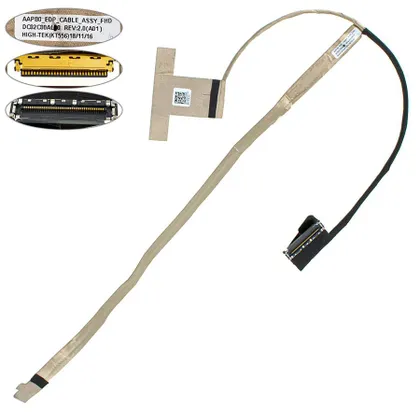 фото, Шлейф матриці для ноутбука Dell (Precision: M7710, 7710, 7720, M7720) 30pin LED (DC02C00AL00)