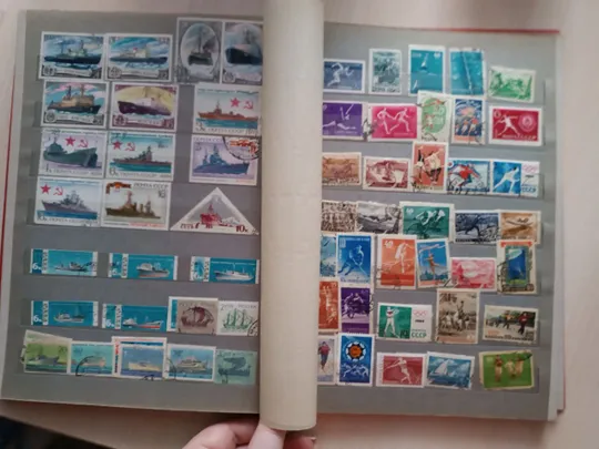 Великий колекційний альбом з марками СРСР і не тільки Де купити