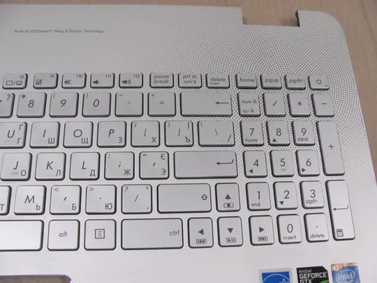 номер0951-4  Кришка панель палмрест клавіатура  з підсвічуванням AM1I000030S  для ASUS N551 N551JM N551JK N551JA N551VW N551JW N551J оригінал Продаж