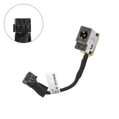 фото, Роз'єм живлення PJ217 HP (Pavilion/Sleekbook: 14-B, 15-B series), з кабелем (55 мм)