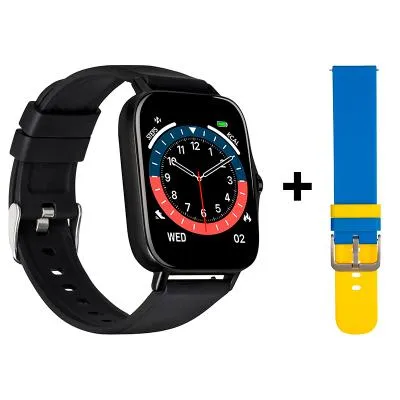 Смарт-часы Gelius Pro GP-SW004 (AMAZWATCH GT2) Bluetooth Call (IPX7) Black (GP-SW004 Black) Ціна