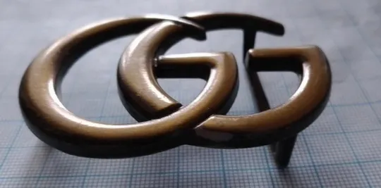 Купити Винтажная Пряжка с логотипом Gucci для ремня nt464 (Вінтажная  пряжка з логотипом Gucci для ременя n