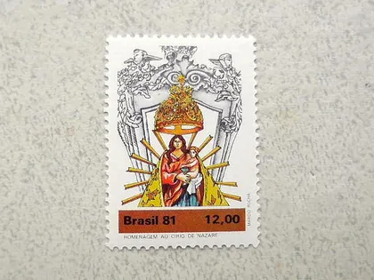 фото, Поштова марка Бразилія 1981 рік **