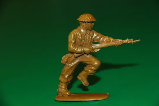 БРИТАНЕЦЬ британський морпіх солдат 54мм MATCHBOX Великобританія Ціна