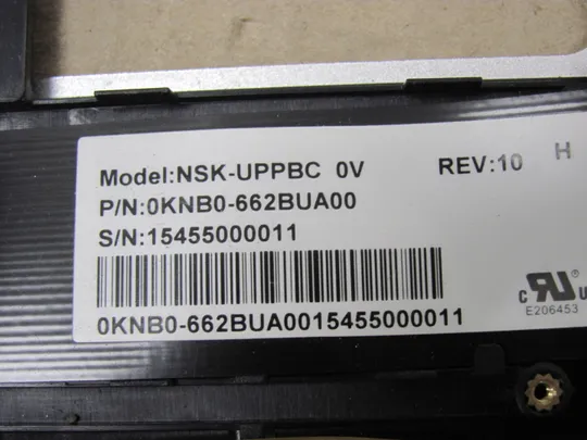 номер0951-4  Кришка панель палмрест клавіатура  з підсвічуванням AM1I000030S  для ASUS N551 N551JM N551JK N551JA N551VW N551JW N551J оригінал Інструкція