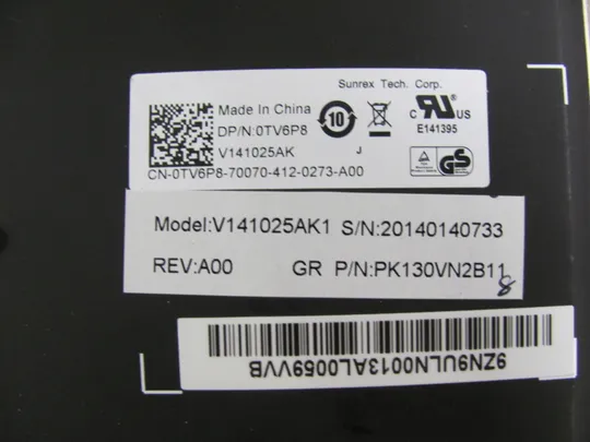 356-10 клавіатура з підсвічуванням РОБОЧА 0TV6P8 PK130VN1B11  для  Dell Latitude E7440  7440 оригінал Інтернет-аукціон