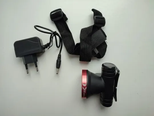 Фонарик налобный с аккумулятором pd-501 Де купити