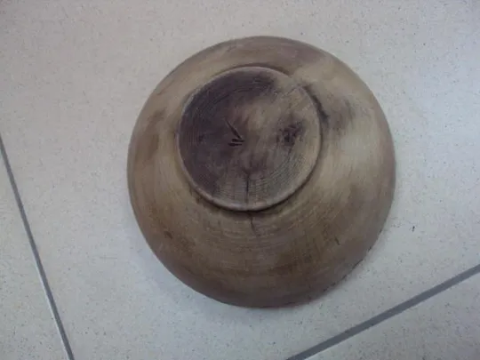 Тарелка блюдце дерево Молись за урожай да сам поспевай №3162 Інтернет-аукціон