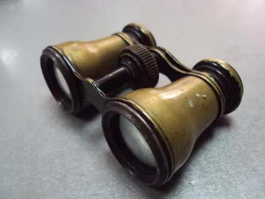 Бинокль Marchand Paris Маршан Париж Франция размер 10,5 х 6,7 см, диаметр 3,9 см (№57) Ціна