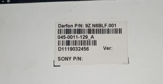 Верхня частина корпуса (палмрест) з ноутбука SONY Vaio PCG-41214M VPCSB 024-0023-8024-A 9Z.N6BLF.001 Недорого