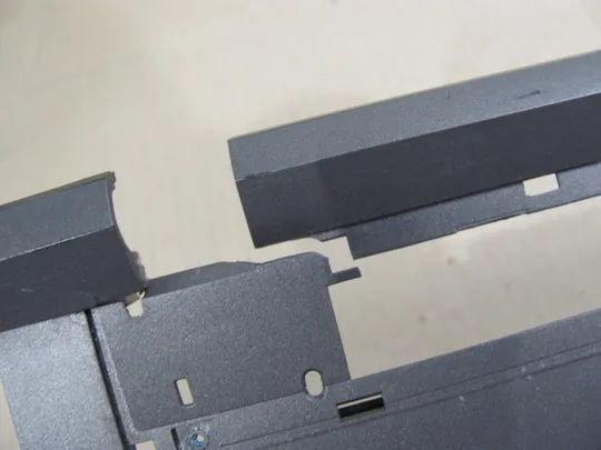 385-1   Кришка панель палмрест тачпад  6-39-W25W2-012 для TERRA MOBILE 1541  оригінал Продаж