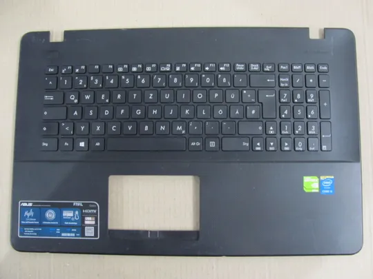 393-3 Кришка панель палмрест клавіатура 13N1-1FA0301 13NB04I1AP0201 для ASUS X751NA  X751 F751L оригінал Ціна