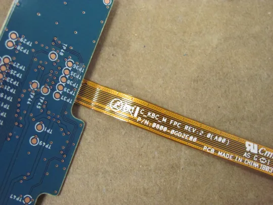 номер0088-30 Плата підключення клавіатури з шлейфом  0800-0GD2E00 для Dell Latitude 14 Rugged 7404 7414 оригінал З аукціону