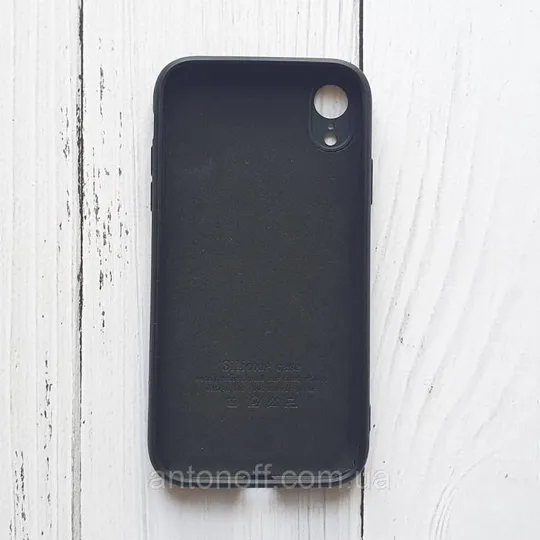 Купити Чохол Apple iPhone XR для телефона силіконовий Чорний