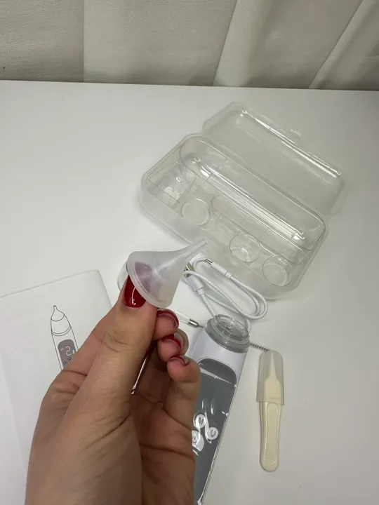 Аспіратор для носа з силіконовими насадками Kidoca KA1006 з музикою та підсвічуванням(22) Де купити