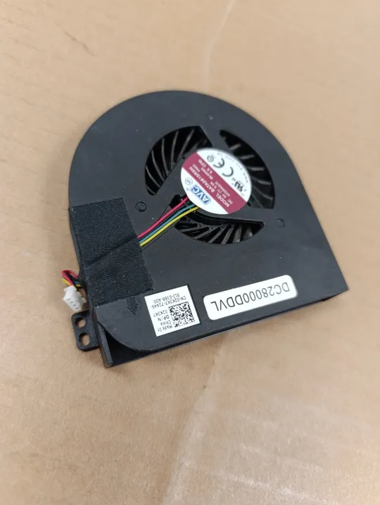 580-11 Вентилятор (кулер, FAN) 02K3K7 DC28000DDDL  для Dell Precision M4800 M4700   оригінал З аукціону