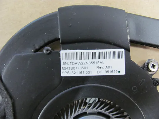 539-4 система охолодження 6043B0178501 821163-001  для HP EliteBook 840 G3 840 G4  оригінал Продаж