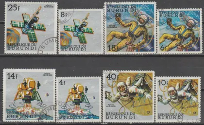 фото, Бурунді 1968 космос серія