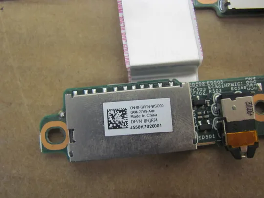номер0948-10  плата USB AUDIO CARD 450.0K703.0001 0913TK 09D1Y5 00XF2P для Dell Inspiron G5 15 5500 G5 SE 5505 G3 3500 оригінал Де купити