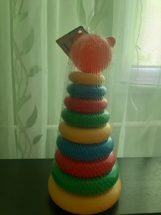 Пірамідка пластикова 10 елементів Ціна