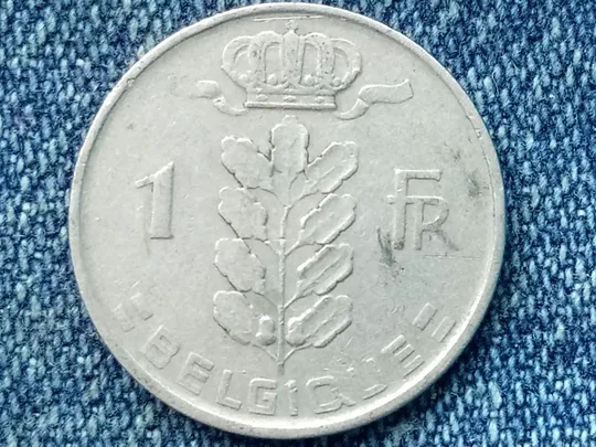 Купити Бельгия, 1 франк (1951 г.)  «BELGIQUE»