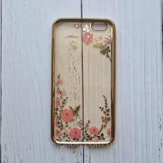 Купити Чохол (накладка) Apple iPhone 6 Plus / iPhone 6S Plus для телефону силіконовий Gold