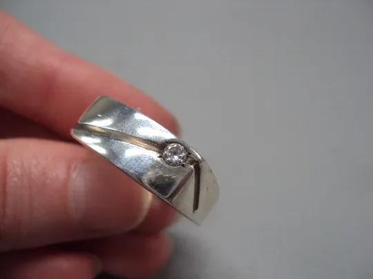 Кольцо мужской перстень печатка серебро 925 проба вес 6,48 г 20,5 размер авторская работа №15564 Недорого
