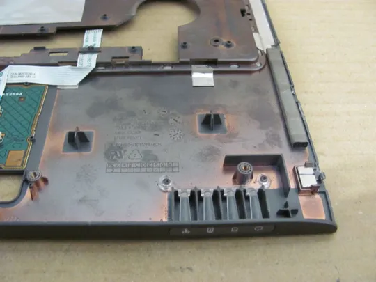 номер0287-12 Кришка панель палмрест тачпад 02KGWK EAV08005010 для DELL VOSTRO 3460 оригінал Торговий майданчик