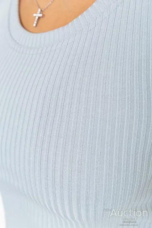 Костюм женский в рубчик повседневный, цвет серый, 214R700 Де купити