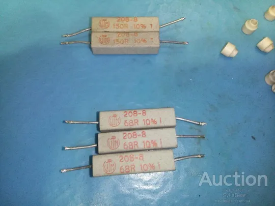Резистори керамічні 68R, 330R,12R, 150R лот 1шт Інтернет-аукціон