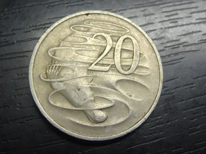 фото, 20 центів 1970 Австралія