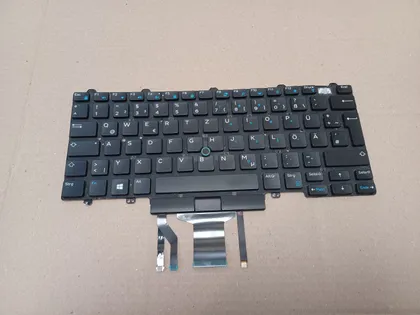 фото, номер1065-8 Keyboard клавіатура ДОНОР  для  Dell  Latitude E7470 7470 E7450 7450 E5450 E5470 E5490 E7470 E7450  оригінал