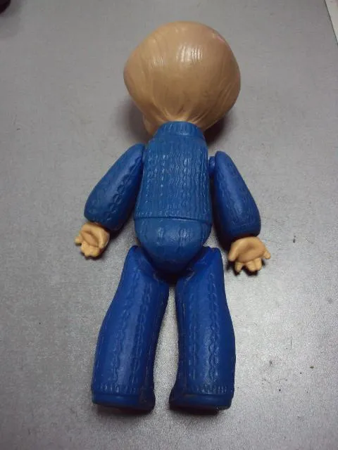 Кукла пластик дутыш фабрика Победа Киев клеймо мишка ссср 28 см №10305 Інтернет-аукціон